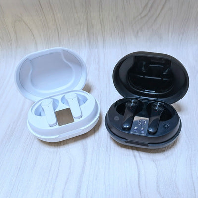 Auriculares TWS con Cancelación de Ruido Activa, Batería Extendida y Pantalla Digital Inteligente