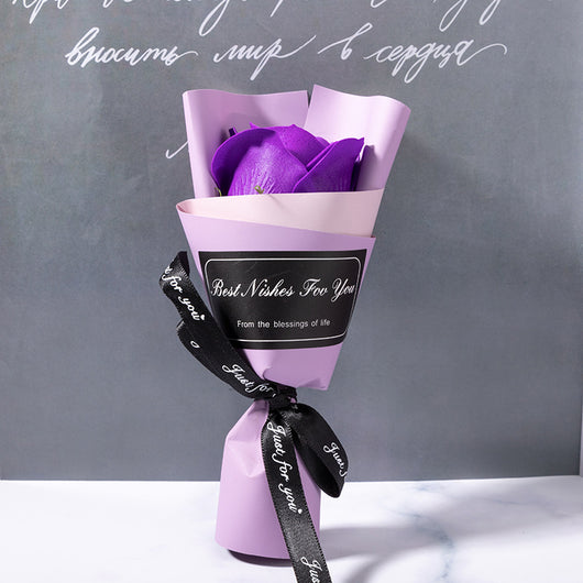 Rosa Floral Artificial de Jabón - Regalo Romántico para San Valentín y Confesión - Image 11