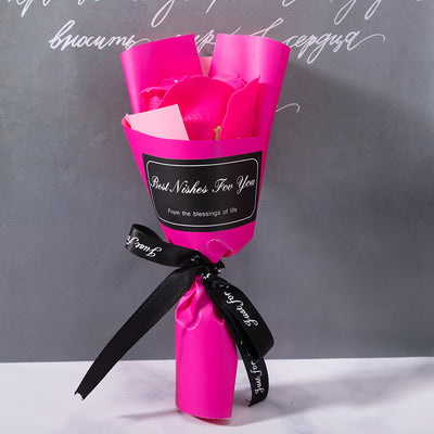 Rosa Floral Artificial de Jabón - Regalo Romántico para San Valentín y Confesión - Image 10