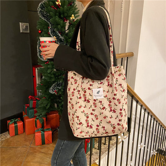 Bolso de Hombro Estilo Literario para Estudiantes