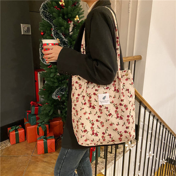 Bolso de Hombro Estilo Literario para Estudiantes