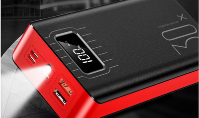 Batería Portátil 30000 mAh con Pantalla Digital y Luz LED - Image 6