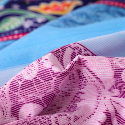 Juego de Cama Bohemio Étnico de Tres Piezas - Image 3
