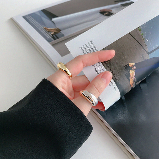 Anillo Ajustable de Apertura Exagerada para Mujer - Diseño Moderno y Atrevido - Image 11