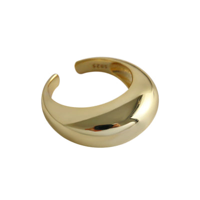 Anillo Ajustable de Apertura Exagerada para Mujer - Diseño Moderno y Atrevido - Image 7