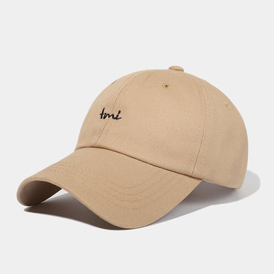 Gorra de Béisbol para Mujer con Bordado de Letras