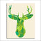 Cuadro Decorativo Abstracto con Animales para Sala de Estar