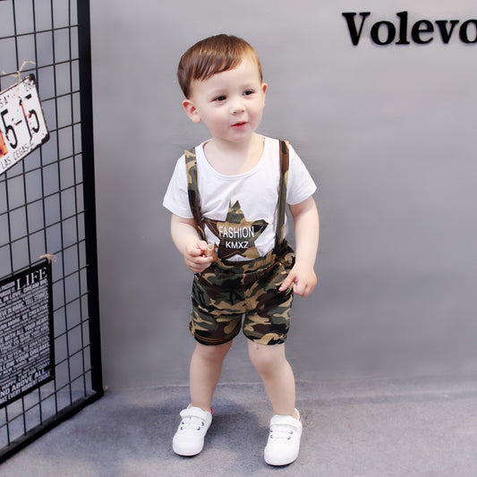 Enterizo Corto de Verano para Niños