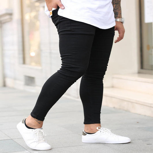 Pantalones Skinny Stretch Negros para Hombre - Comodidad y Estilo - Image 4
