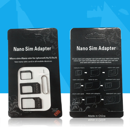 Adaptador SIM Multifunción 4 en 1 - Tarjeta de Recuperación y Conversión
