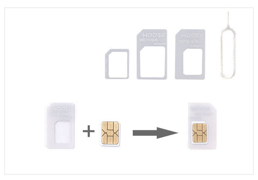 Adaptador SIM Multifunción 4 en 1 - Tarjeta de Recuperación y Conversión - Image 3