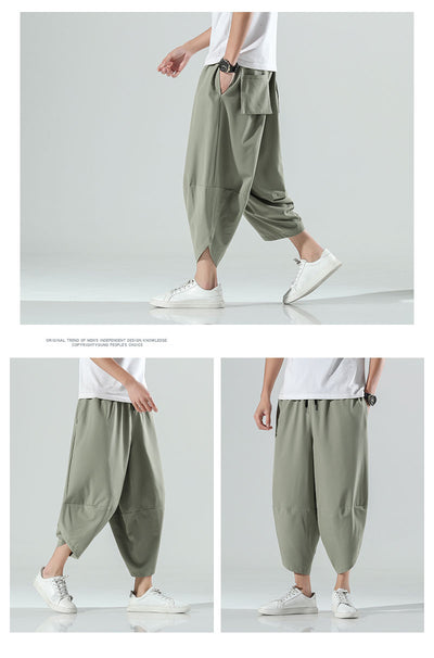 Pantalones Cortos de Playa Ice Silk - Bloomers Sueltos y Frescos - Image 16
