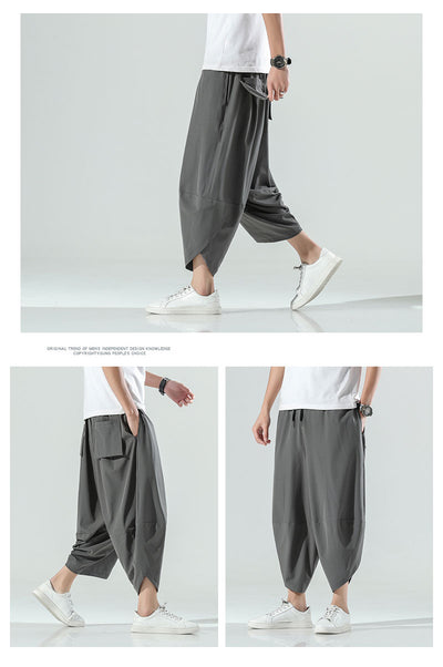 Pantalones Cortos de Playa Ice Silk - Bloomers Sueltos y Frescos - Image 15