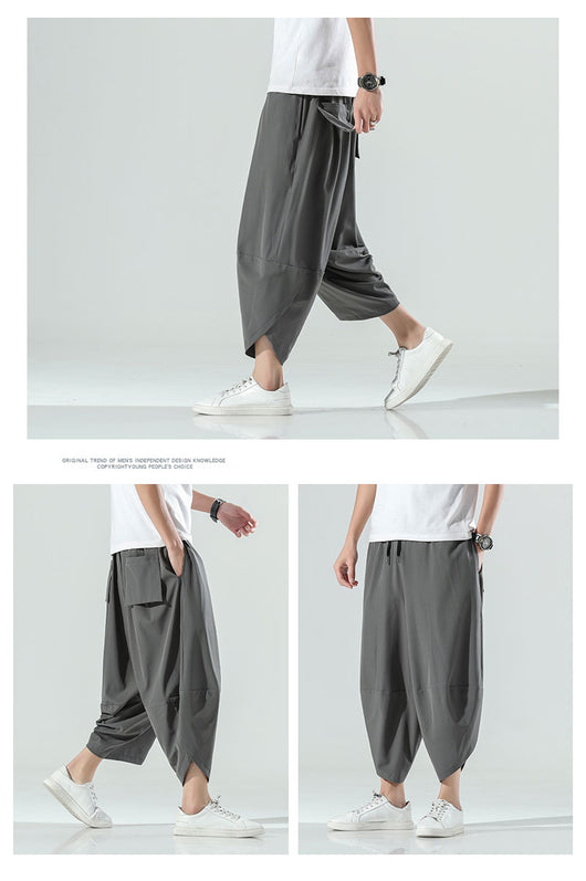 Pantalones Cortos de Playa Ice Silk - Bloomers Sueltos y Frescos - Image 15