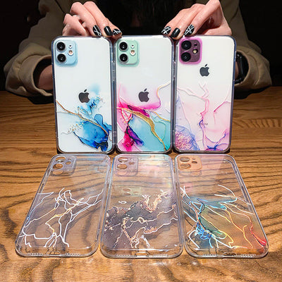 Funda para Celular con Diseño de Pintura Artística y Poros Finos