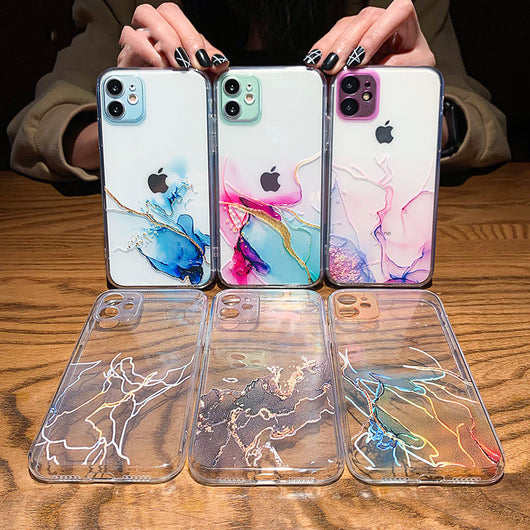 Funda para Celular con Diseño de Pintura Artística y Poros Finos
