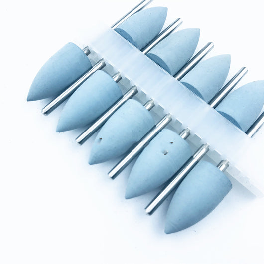 Herramientas de Pulido y Rectificado Dental con Cabezales de Goma - Image 11
