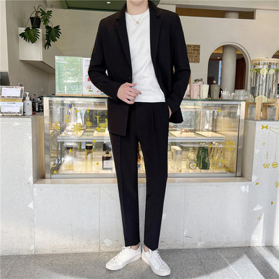 Traje Casual Blanco Rascal Hombre - Corte Suelto Moderno Infrarrojo Ligero Verano - Image 15