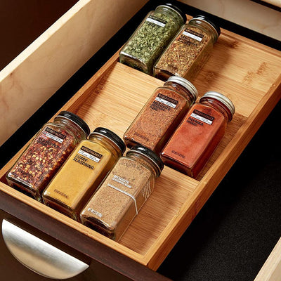 Organizador de Especias con Cajón - Estantería Desplegable para Botellas de Condimentos - Image 6