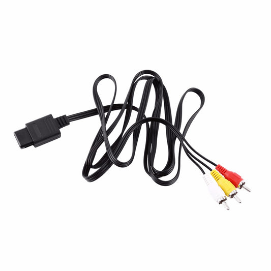 Cable AV Audio Video para Nintendo 64 - Conexión Nítida y Confiable