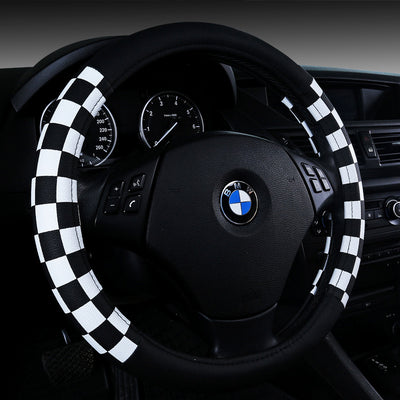 Funda para Volante de Cuero Escocés Premium - Image 10
