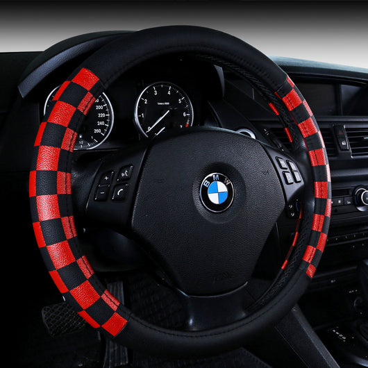 Funda para Volante de Cuero Escocés Premium - Image 9