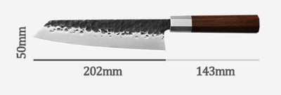 Cuchillo de Chef Damasco 8 Pulgadas - Acero Damasco Profesional - Image 6