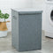Cinza Tamanho Grande 40 X 40x63 Cm