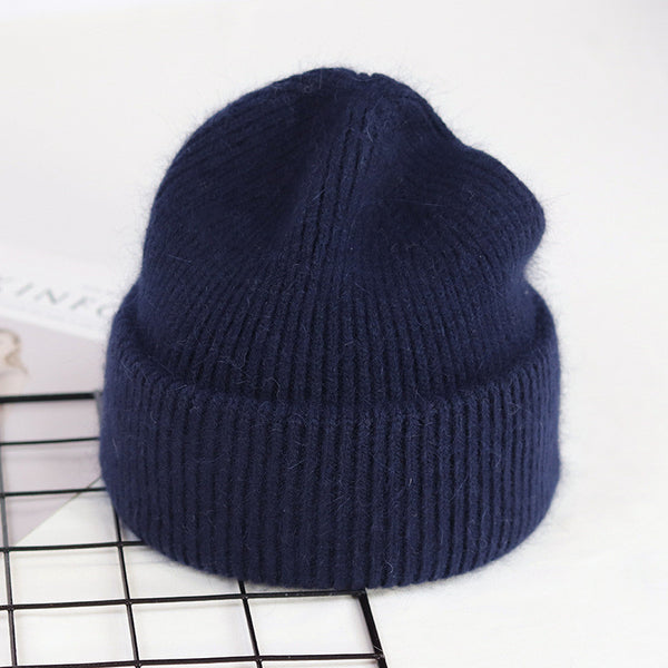 Gorro de Punto Cálido Versátil para Estudiantes - Diseño Clásico y Funcional
