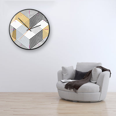 Reloj de Pared Abstracto Nórdico con Diseño Geométrico - Image 8