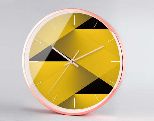 Reloj de Pared Abstracto Nórdico con Diseño Geométrico - Image 3