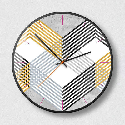 Reloj de Pared Abstracto Nórdico con Diseño Geométrico - Image 6