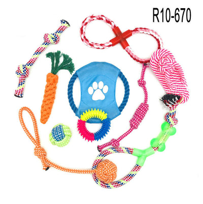 Juguete para Perro de Cuerda de Algodón Resistente a Mordidas - Image 5
