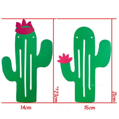 Decoración Colgante de Cactus Tropical para Fiestas - Tira Desplegable Temática Hawaiana - Image 10