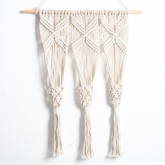Soporte de Pared Tejido para Macetas Estilo Boho - Image 3