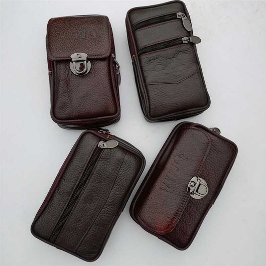 Bolsa de Cuero para Cintura Hombre - Riñonera Multifuncional - Image 7