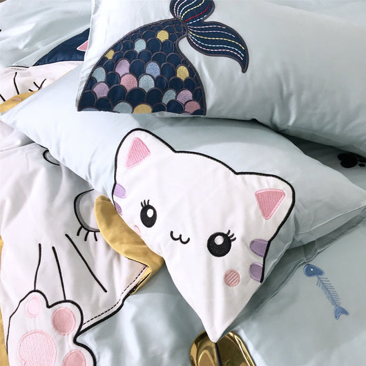 Juego de Cama Infantil Princesa con Aplicaciones de Algodón y Satén - Image 9