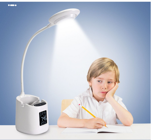 Lámpara de Escritorio LED para Estudiar - Protección Visual y Batería Extendida - Image 3