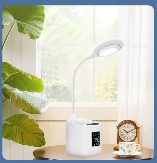 Lámpara de Escritorio LED para Estudiar - Protección Visual y Batería Extendida - Image 4