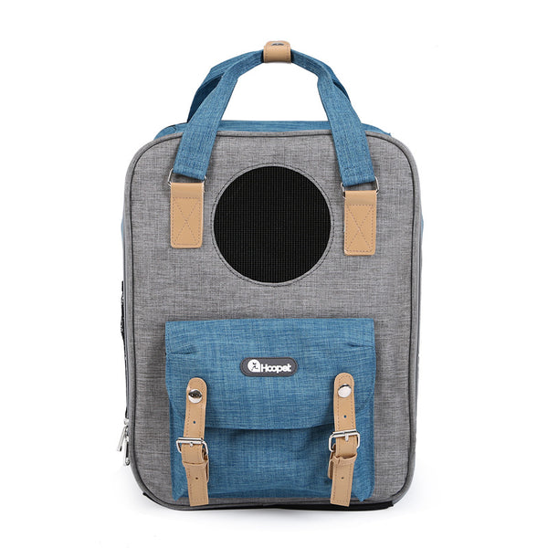 Bolsa Transportadora Respirable de Gran Capacidad para Gatos - Portátil y Práctica