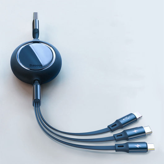 Cable de Carga Retráctil Multifunción para iPhone y Android - Image 3