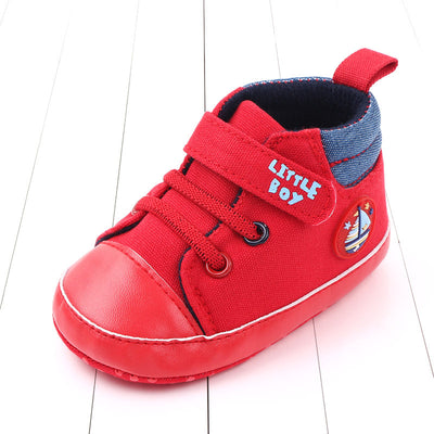 Zapatos de Lona para Bebé con Cierre de Velcro y Suela Flexible - Image 9