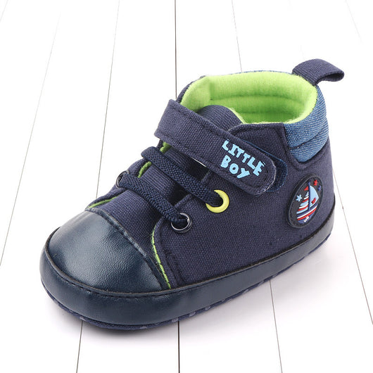 Zapatos de Lona para Bebé con Cierre de Velcro y Suela Flexible - Image 11