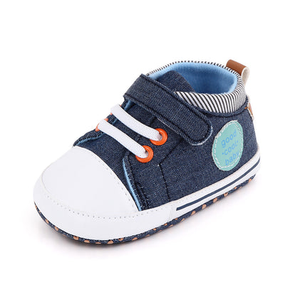 Zapatos de Lona para Bebé con Cierre de Velcro y Suela Flexible - Image 5