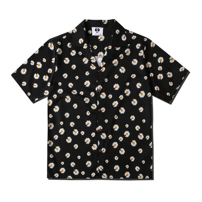 Camisa Estampado Piedra Suelta para Parejas - Casual Unisex