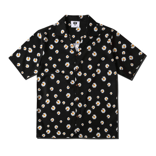 Camisa Estampado Piedra Suelta para Parejas - Casual Unisex