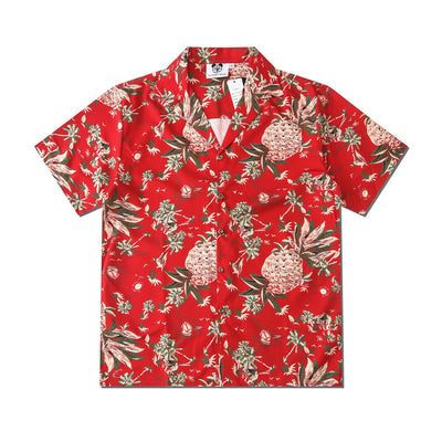 Camisa Estampado Piedra Suelta para Parejas - Casual Unisex - Image 3