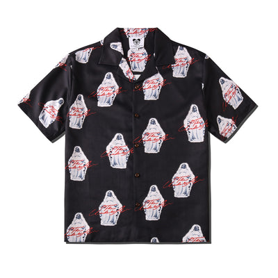 Camisa Estampado Piedra Suelta para Parejas - Casual Unisex - Image 12