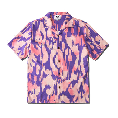 Camisa Estampado Piedra Suelta para Parejas - Casual Unisex - Image 15