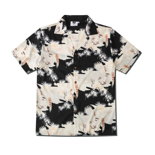 Camisa Estampado Piedra Suelta para Parejas - Casual Unisex - Image 13